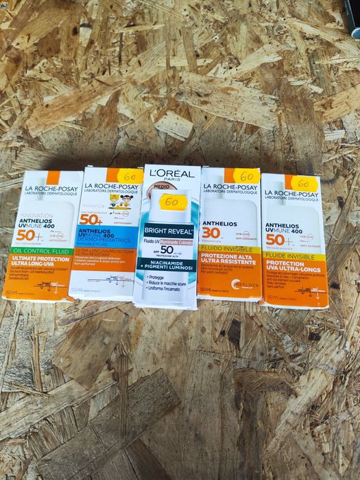 Roche Posay -protectie  solară cu culoare sau fără