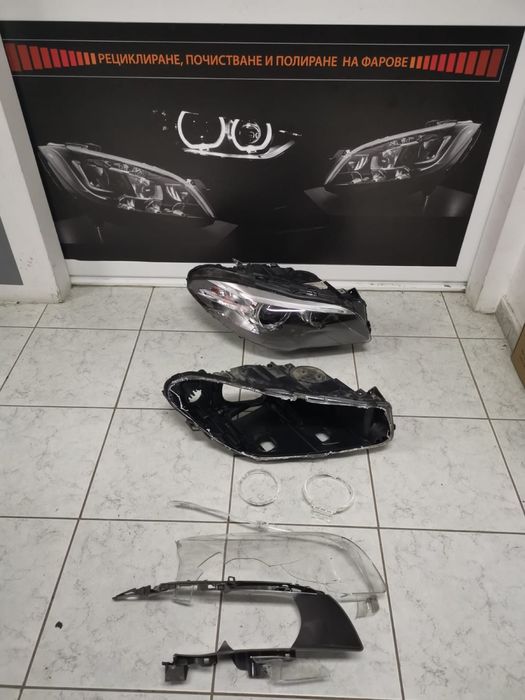 Бмв Ф10 Ф11 фейс Ремонт рециклиране Фар фарове