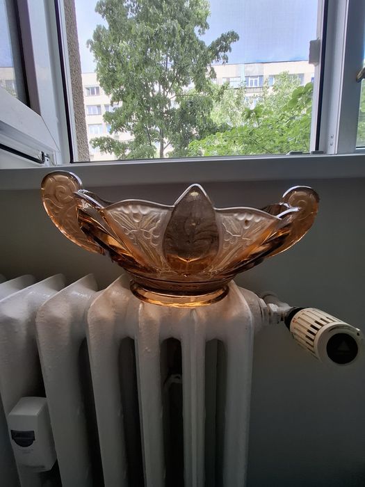 Vas sticla decorativ