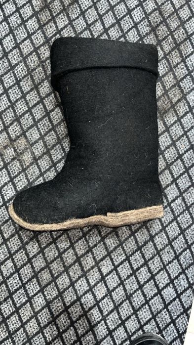 Подшив валенков ботинок