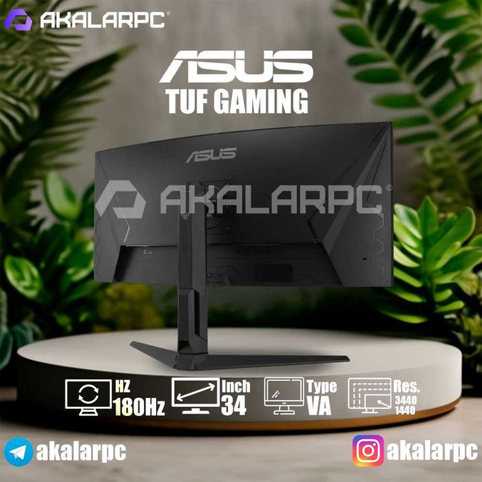 Asus TUF Gaming 34" WQHD 180Hz - VG34AVQL3A