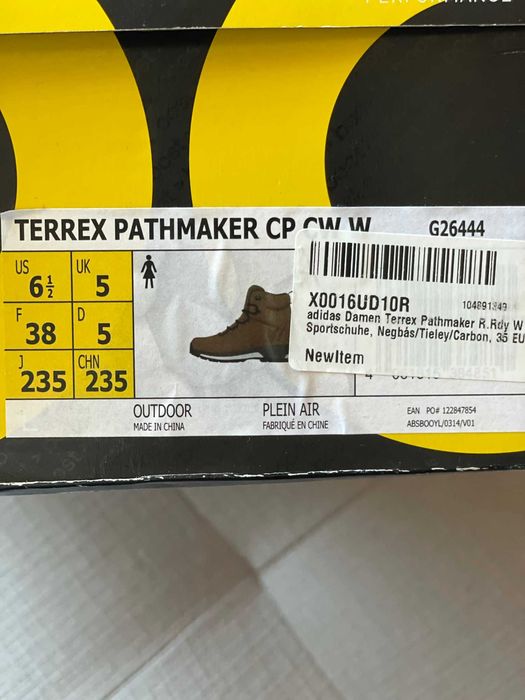 Adidas Дамски обувки за планина Terrex Pathmaker R.rdy, 38 EU
