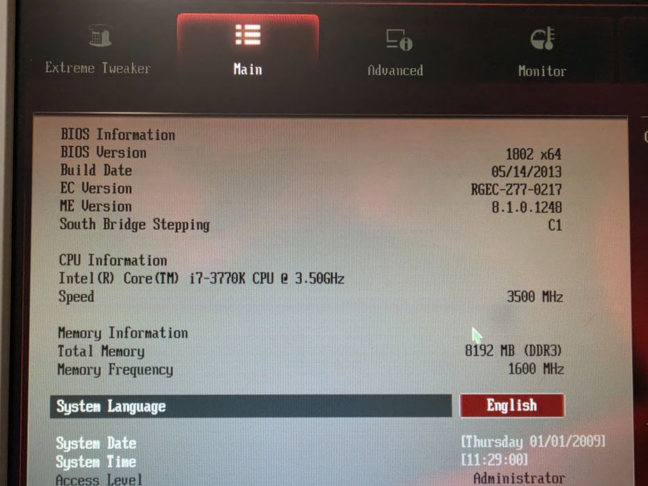 Процесор i7 3770K сокет 1155