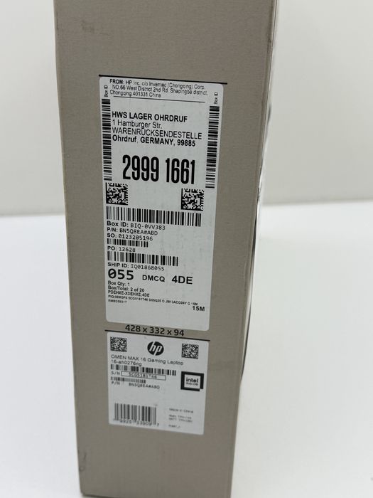 Laptop Gaming OMEN MAX 16 – Ultra 7 255HX, RTX 5070 Ti 12GB, Nou