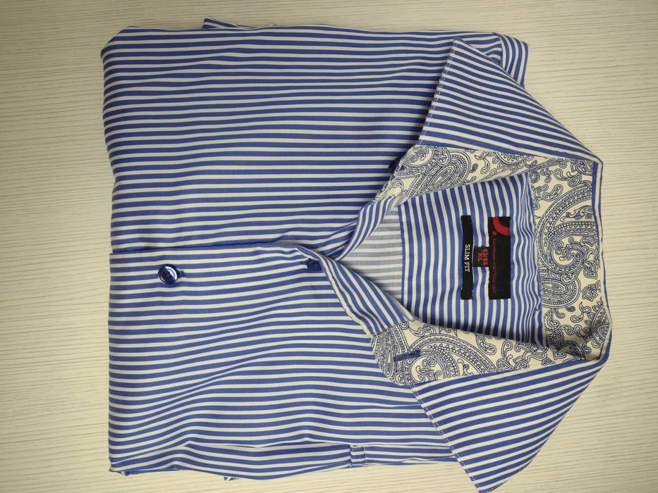 Vand CAMASA DRESSMANN  slim fit, barbati, marimea 43-44