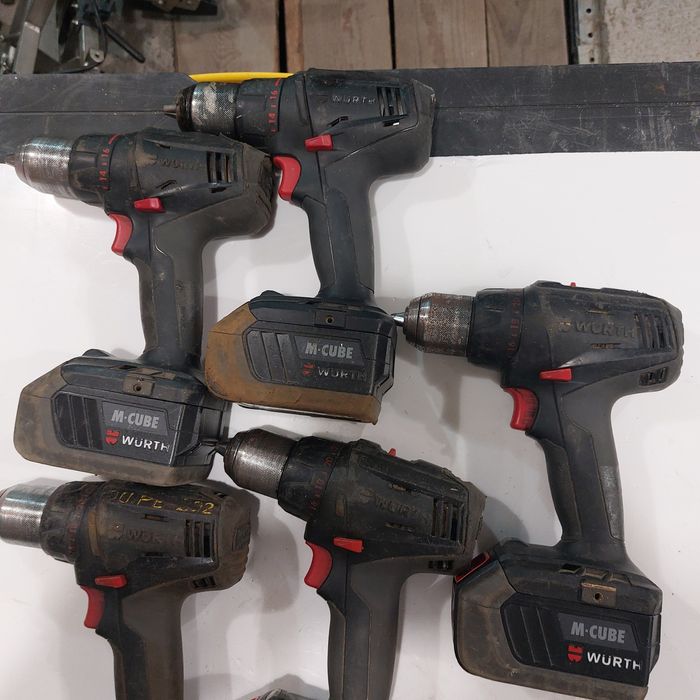 Безчетков акумулаторен винтоверт Вюрт  Wurth ABS 18 COMPACT BASIC