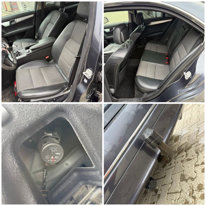Mercedes C-Class W204 avariat / Acte valabile / 2007/ 2.2Cdi