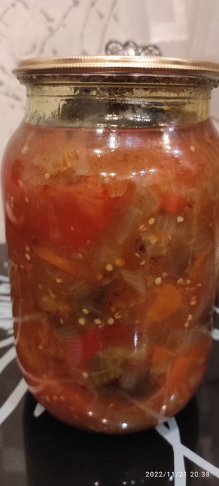 Салаты домашние консервированные