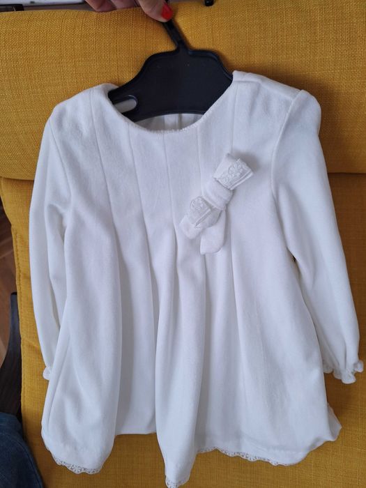 Rochita alba catifea Mayoral marimea 86, 18m