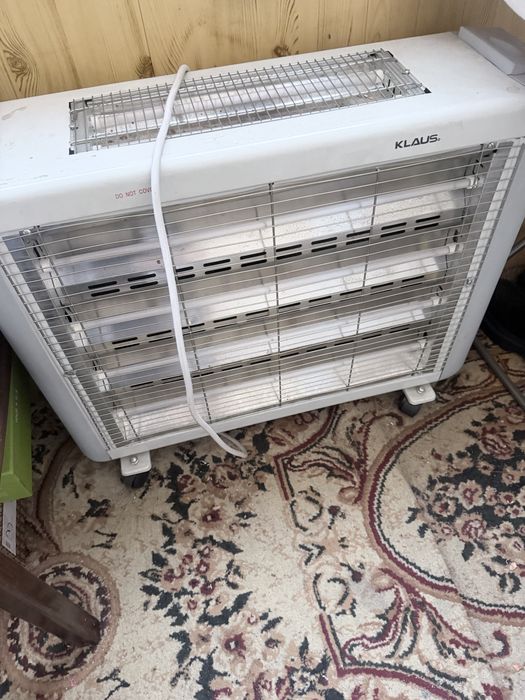 Обогреватель и вентилятор б/у