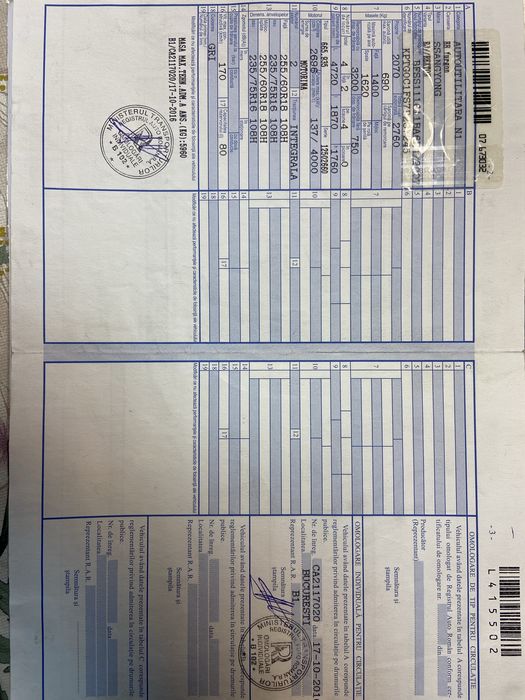 VIND / SCHIMB-Rexton  2.7 diesel AUTOUTILITARA.cutie automata