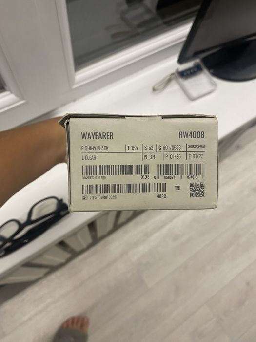 Очки ray ban meta wayfarer