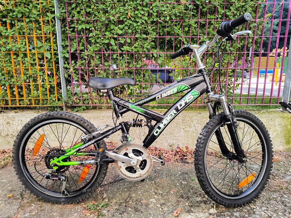 Bicicleta copii verde