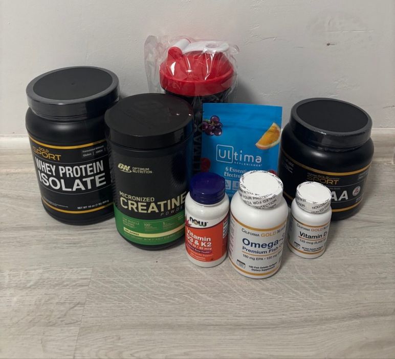 Vânzarea unui kit de nutriție sportivă