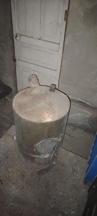 Печка паровая железная