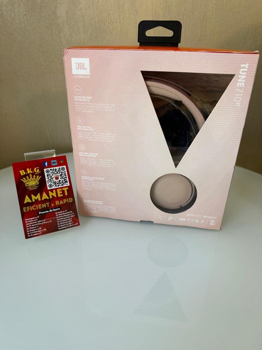 Jbl Tune 710 BT sigilate Amanet BKG