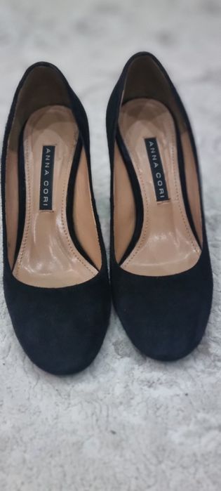 Pantofi piele intoarsa Anna Cori