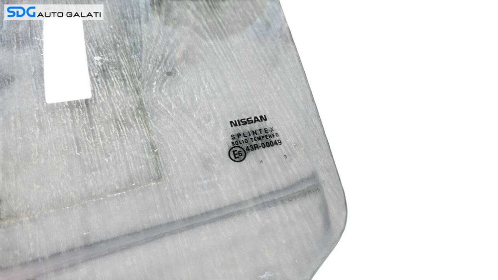 Geam Sticla de pe Usa Portiera Stanga Spate Nissan Primera 2002 - 2007 Cod 43R-00049 [LR2163]