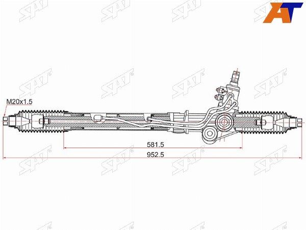 Рулевая рейка Toyota 4runner