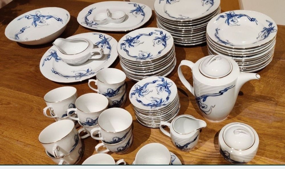 Set vesela 67 piese din porțelan Iris- Cluj