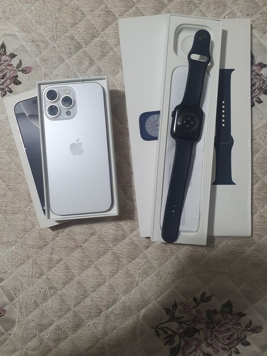 iPhone 16 Pro Max + Apple Watch Series 7