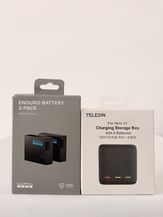 GoPro Enduro Battery 2-Pack for HERO13 Black+ charger