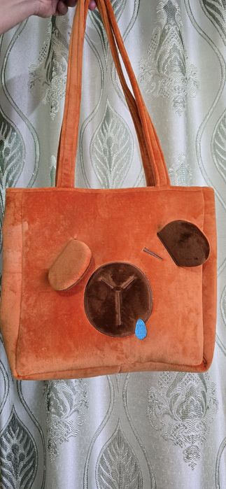 Сумка  плюшевая КАПИБАРА