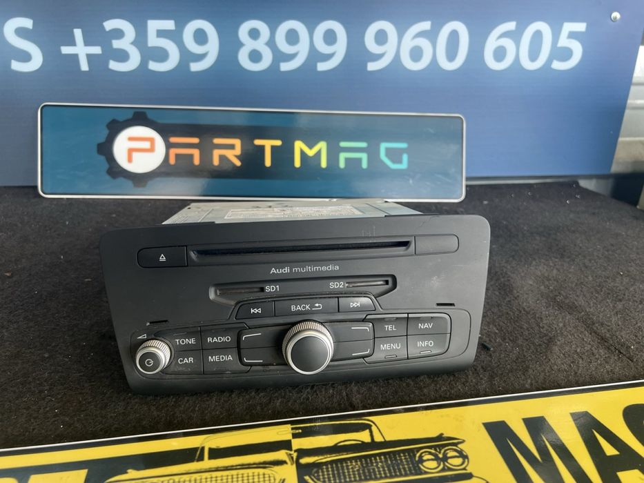 Медия нави радио юнит Audi A1 Q3 8X0035193e Rmc Au210 multimedia н 313