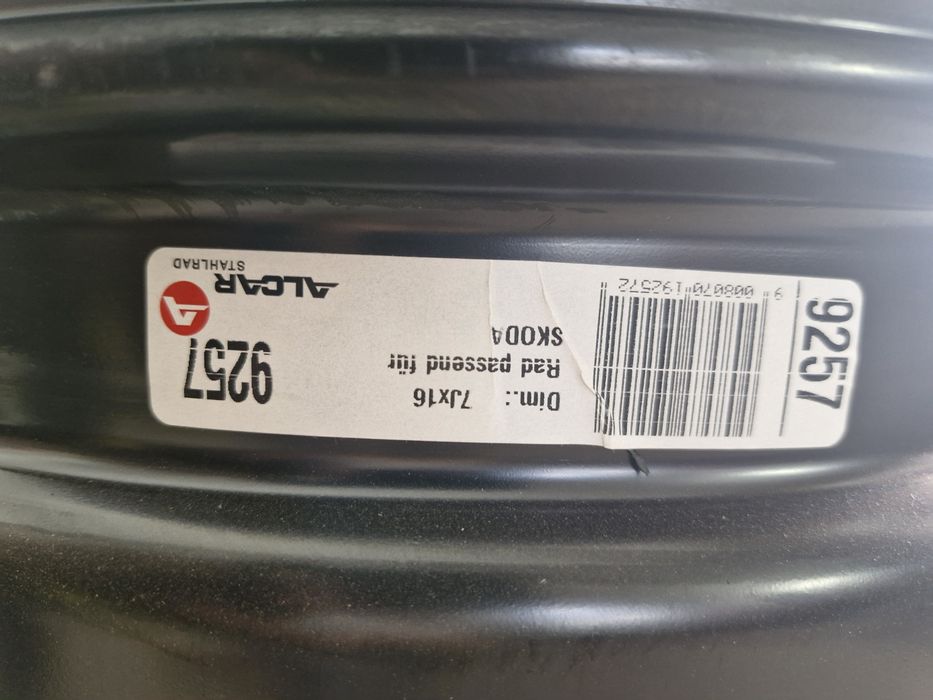 16" 4 бр. Железни джанти 5х112