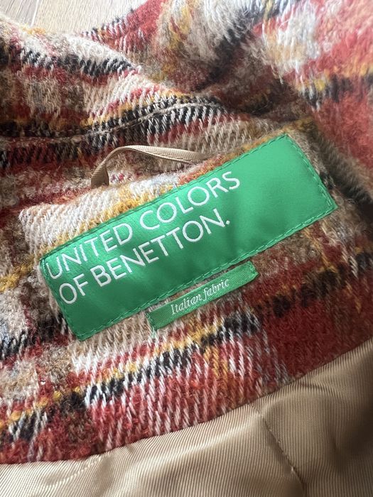 Палто с вълна United Colors of Benetton