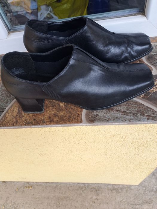 Saboți damă din piele naturală moale, Vera Pelle (39)