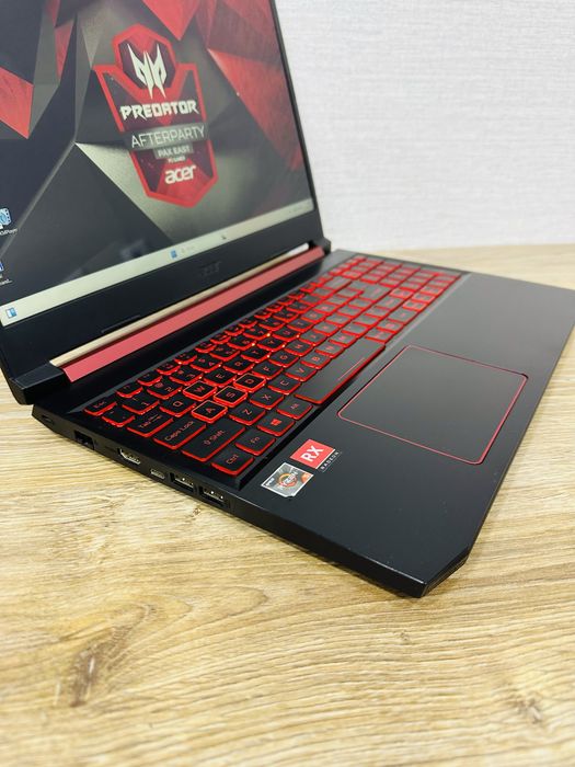 ACER Nitro Ryzen 5-8 Ядерный с Топ Видеокартой RX560 для игр и IT