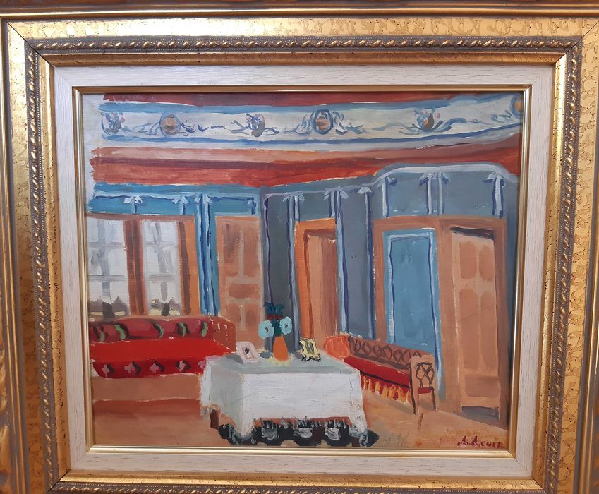 Стара картина - "Възрожденска стая"