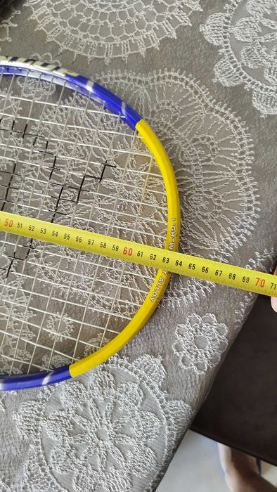 Тенис ракета Dunlop с калъф - хилка за тенис на корт детска 63см