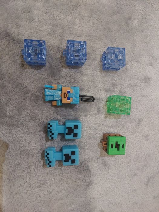 minecraft фигурки из kinder joy