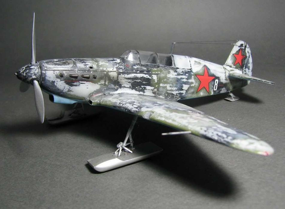Сборная модель самолета Як-7А (1/48 ICM)