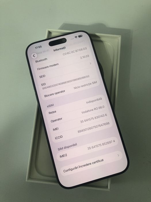 Iphone 16 pro max black