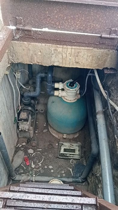 Фильтр для бассейна б/у насос