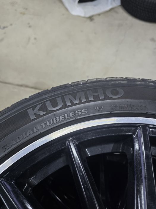 4 Броя 225/45/17 Kumho 2x7,3mm 2x7mm 23dot