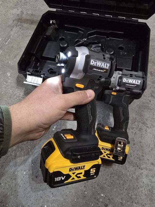 DeWalt Mclaren винтоверт и импакт