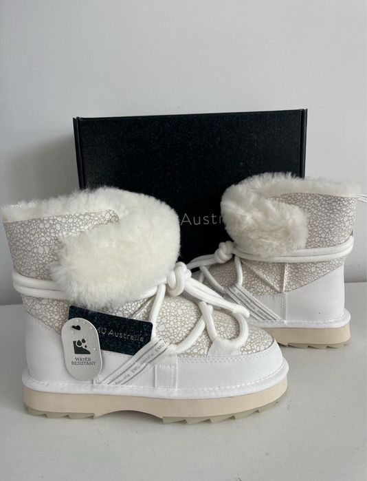 Emu Australia Cizme de zăpadă piele naturală lână