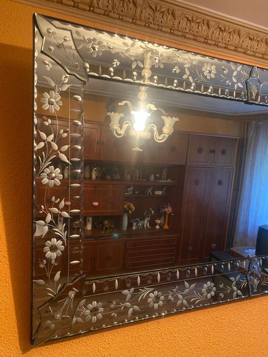 Oglinda stil venetian cristal