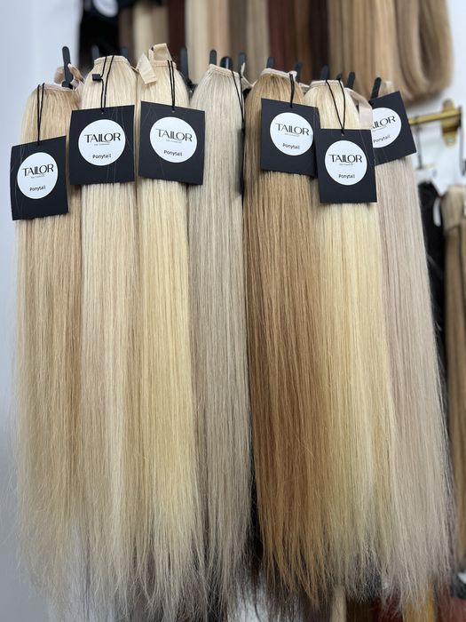 Coada din par natural - extensii naturale