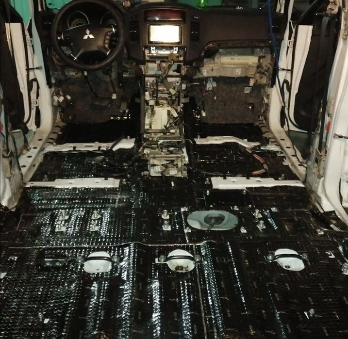 Шумоизоляция обесшумка авто