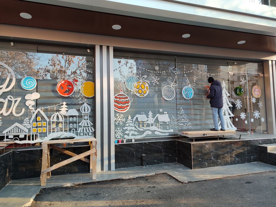 Рисунки на новый год!