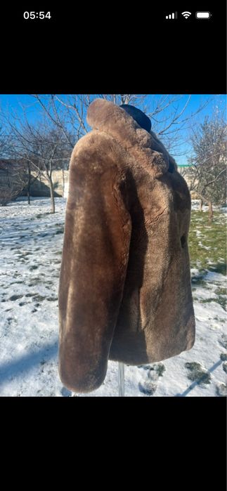 Haina eleganta din blana naturala