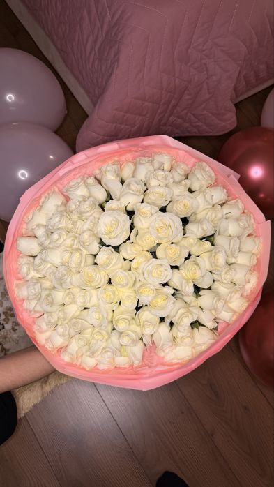 букет из 101 голландской розы