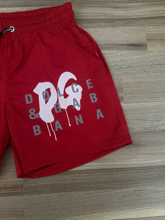Short Baie D&G - Rosu - PREMIUM