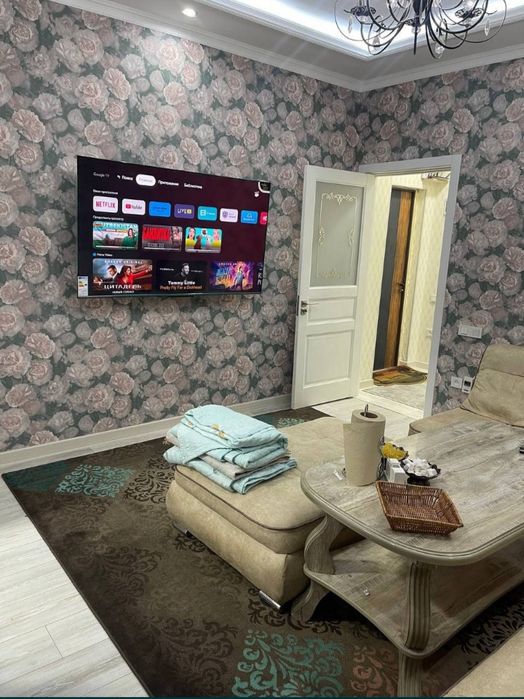 Сдается по суточно сергели 3, метро 3 станция.