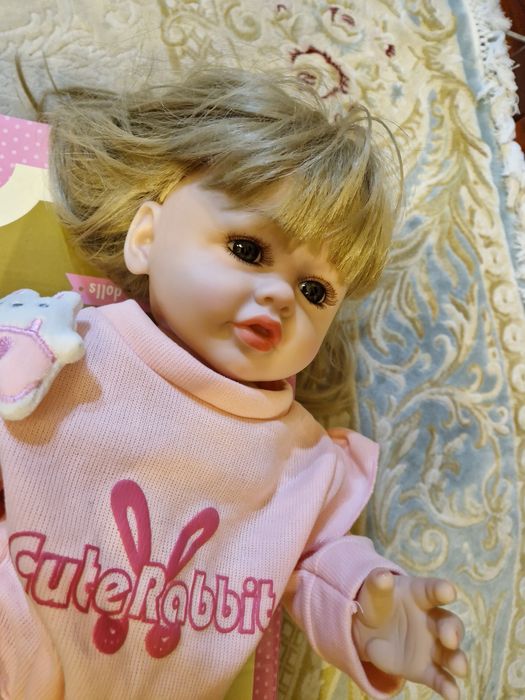 Виниловая живая кукла Reborn